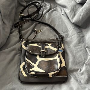 Dooney & Bourke giraffe print crossbody